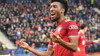 Champions League: Borra Kingsley Coman sonrisas en la Red Bull Arena | Tuit