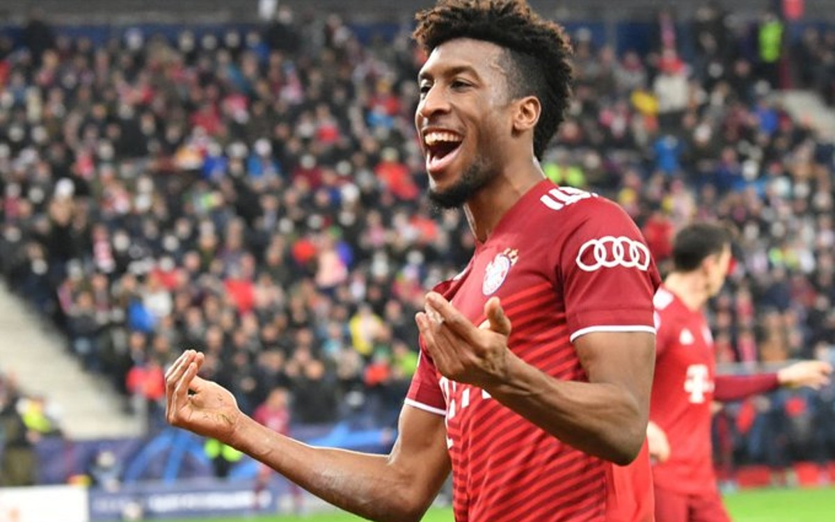 Champions League: Borra Kingsley Coman sonrisas en la Red Bull Arena | Tuit