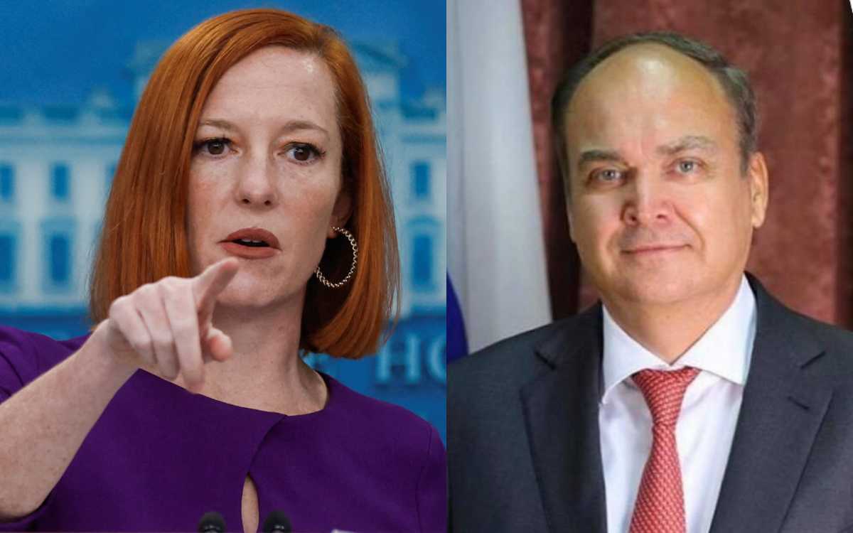 Choque de declaraciones entre vocera de la Casa Blanca y embajador ruso en Washington