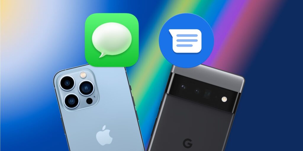 Cómo Google Messages traduce las reacciones de iMessage