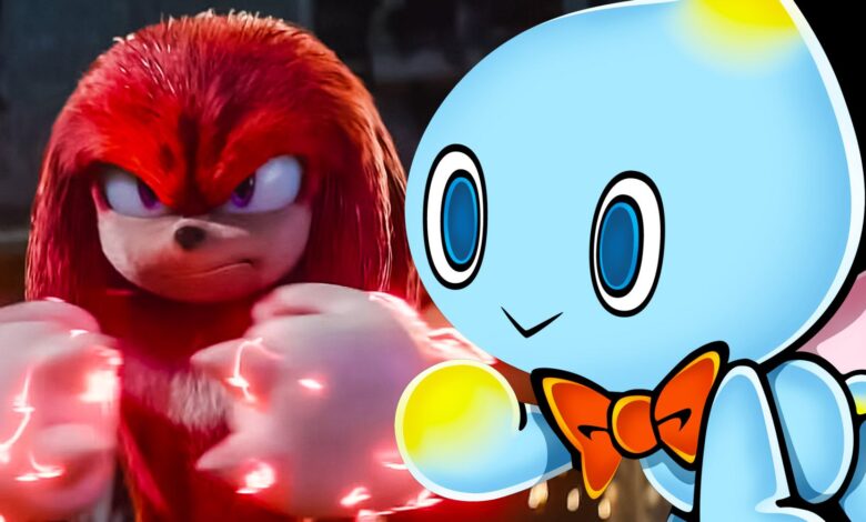 Cómo Knuckles en Sonic The Hedgehog 2 configura la introducción de Chao