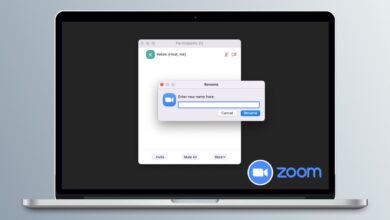Cómo cambiar el nombre de usuario de Zoom antes y durante una reunión