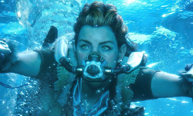 Cómo desbloquear la máscara de buceo en Horizon Forbidden West