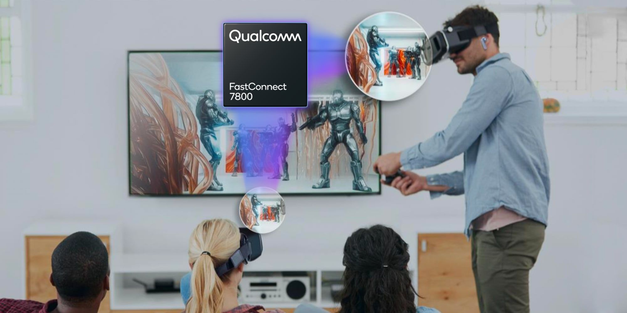 Cómo el nuevo sistema Wi-Fi 7 de Qualcomm mejora las experiencias inmersivas