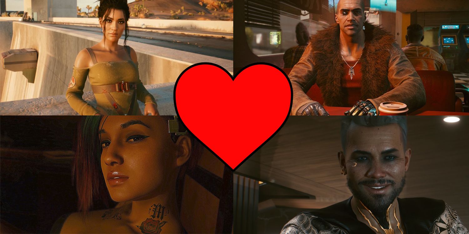 Cómo se ven los romances extendidos de Cyberpunk 2077