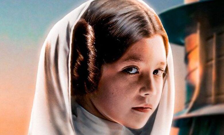 Cómo se vería una joven princesa Leia en el show de Obi-Wan Kenobi