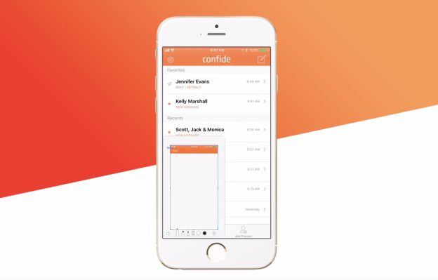 Confide hace que su aplicación de mensajería para iOS sea “a prueba de capturas de pantalla”
