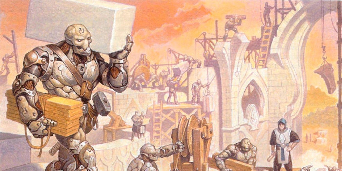 Construcciones e ideas de personajes superpoderosos de D&D Warforged