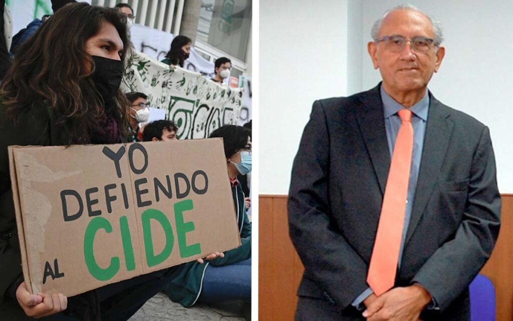 Denuncian hostigamiento de director del CIDE a un estudiante