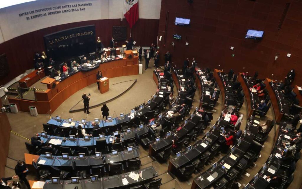 Desalojaron a reporteros del Senado; Sánchez Cordero ordenó que no vuelva a ocurrir