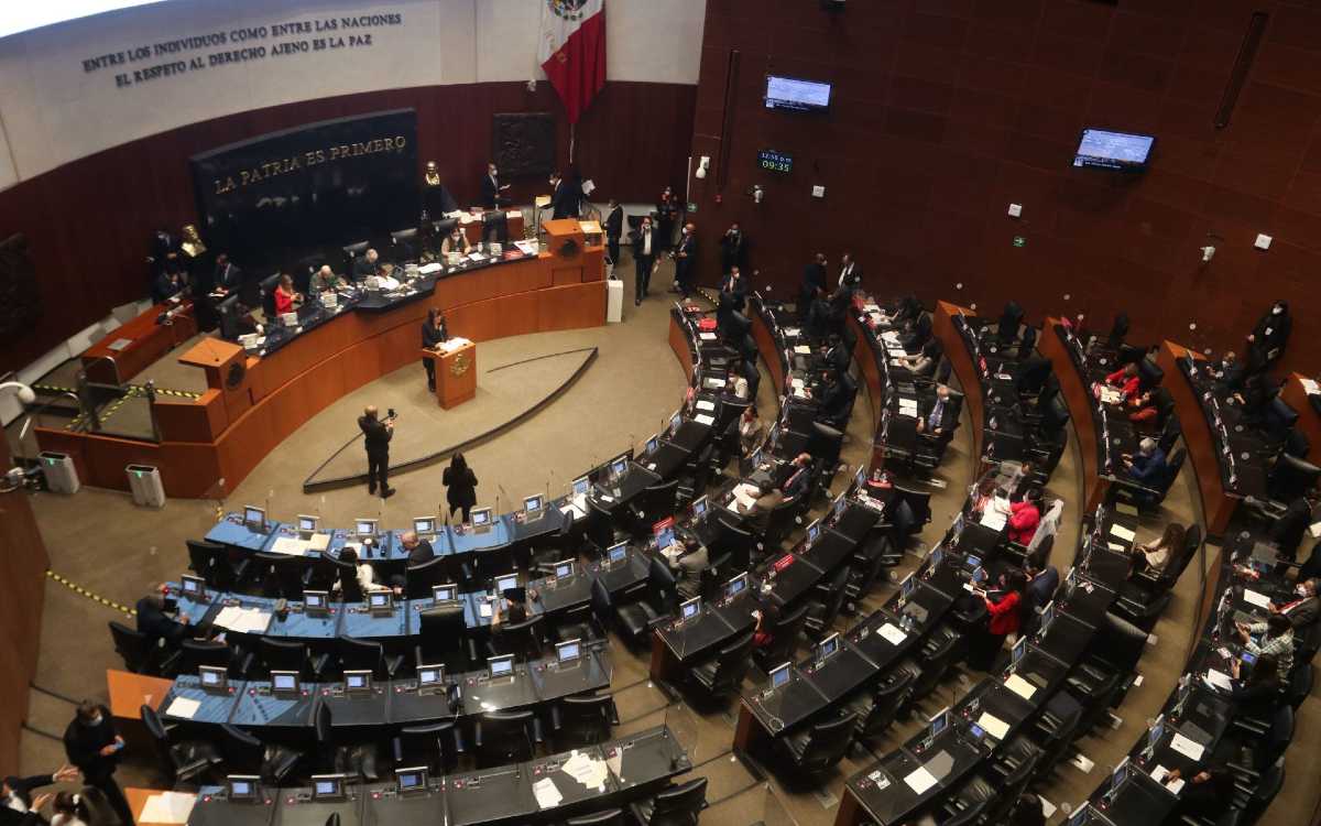 Desalojaron a reporteros del Senado; Sánchez Cordero ordenó que no vuelva a ocurrir