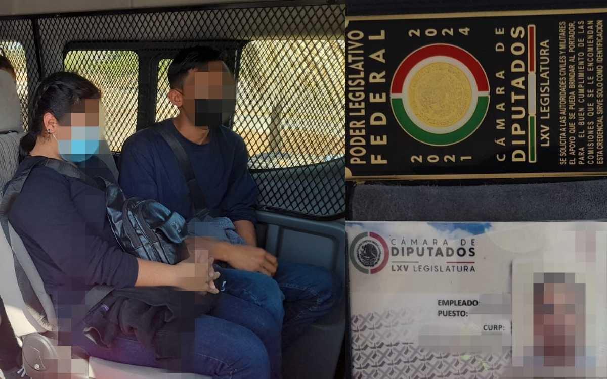 Detienen a sujeto que intentó 'charolear' para librar filtro migratorio