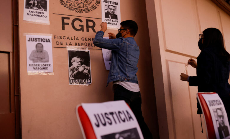 Dictan prisión preventiva a los acusados por asesinato del periodista Heber López