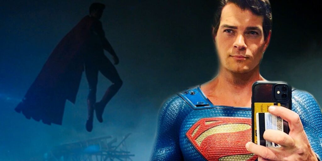 Disfraz de Superman de Peacemaker Finale mostrado en imagen de BTS