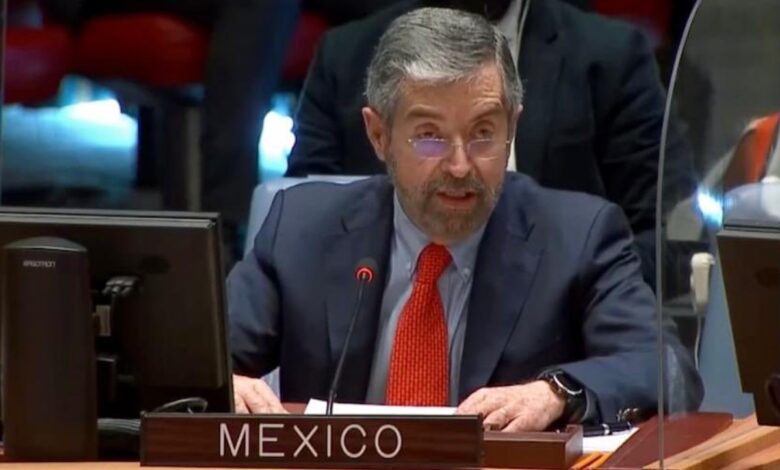 Distensión, diplomacia y diálogo, sugiere México ante la ONU para solucionar tensión entre Rusia y Ucrania | Video