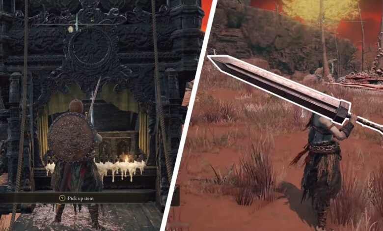 Dónde está la espada Dragon Slayer de Guts en Elden Ring (referencia de Berserk)