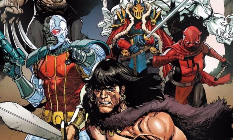El arte de Savage Avengers revela las armas brutales del nuevo equipo mortal de Marvel