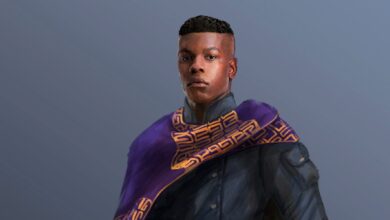El arte de Star Wars imagina cómo se vería Finn como un maestro Jedi