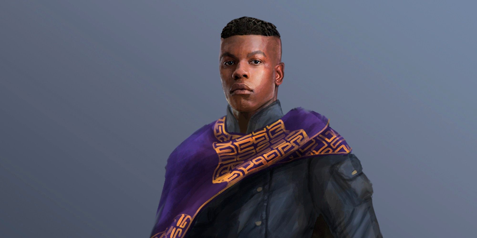 El arte de Star Wars imagina cómo se vería Finn como un maestro Jedi