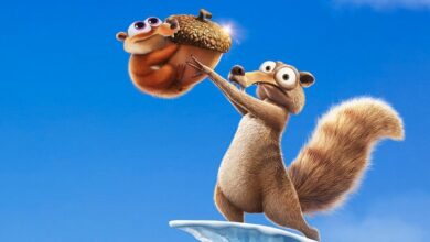 El bebé de Scrat revelado en el póster corto de Disney + Ice Age (son adorables)