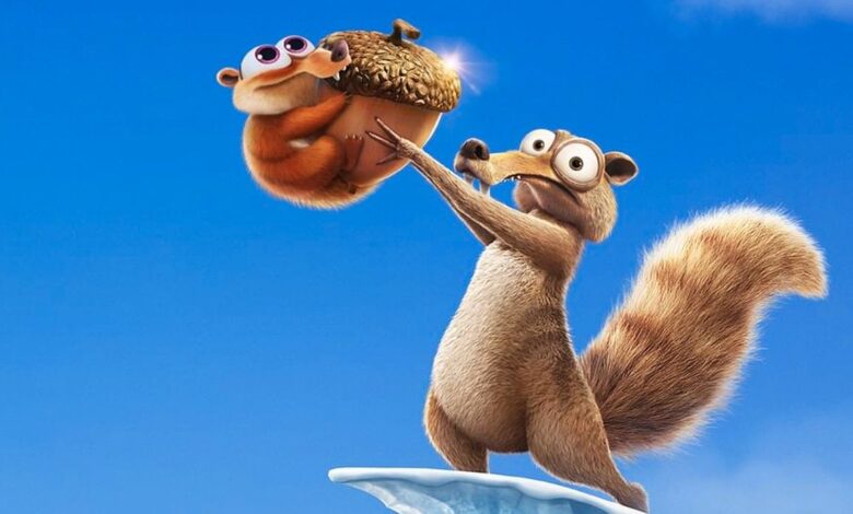 El bebé de Scrat revelado en el póster corto de Disney + Ice Age (son adorables)