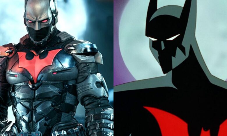 El disfraz de Batman Beyond de Arkham Knight complica demasiado un clásico de DCAU