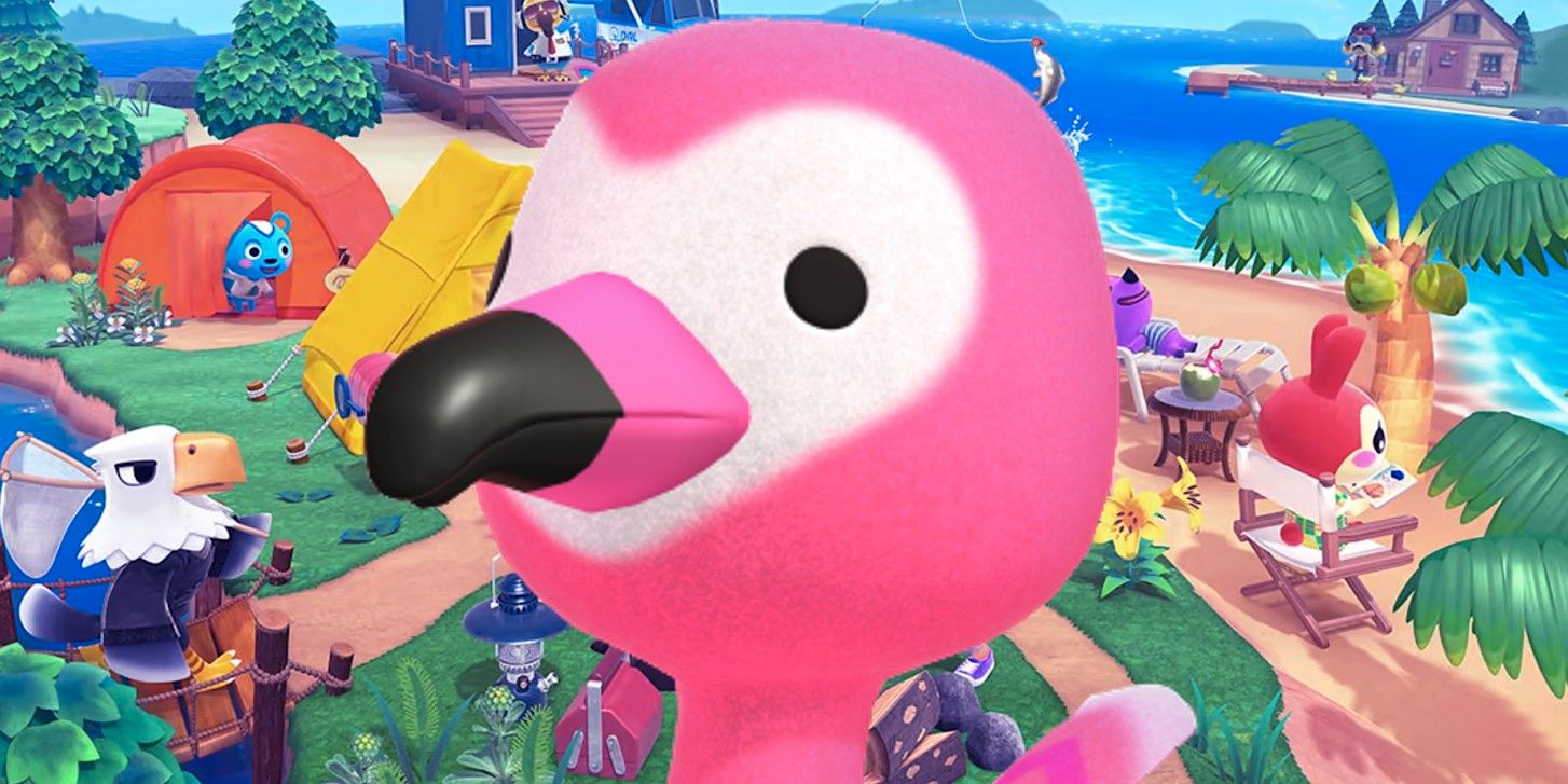 El jugador de ACNH le regala a Flora un error para compensar los hitboxes inexistentes