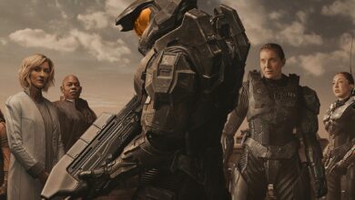 El póster de Halo Show une al Jefe Maestro con el elenco completo