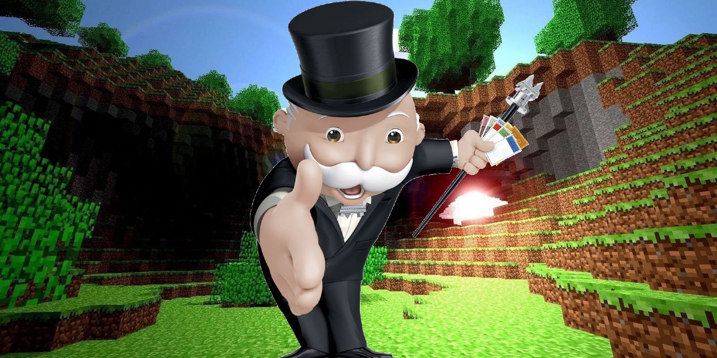 El tablero de Monopoly de Minecraft parece lo suficientemente real como para comprarlo