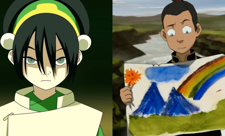 El talento oculto de cada personaje principal en Avatar: The Last Airbender