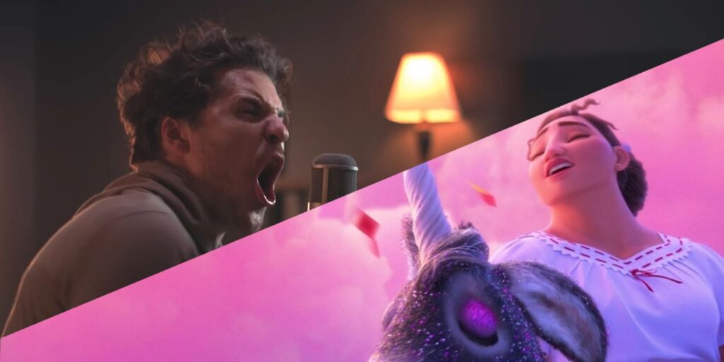 El video de Encanto reimagina la presión de la superficie como una canción de rock duro