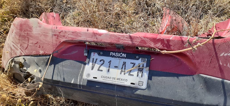Era huachicolero chofer muerto en accidente de entrada de Paso de Mata; traía carro robado y “ponchallantas”