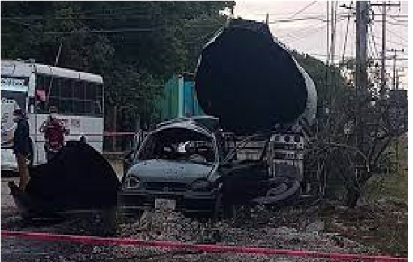 Explota pipa; hay tres muertos, en un taller de soldadura