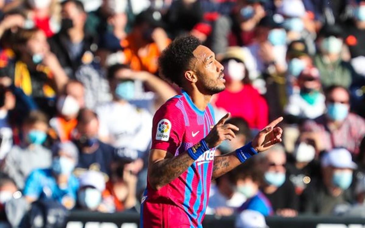 Exprime “Aubamegol” a los naranjeros en Mestalla | Video