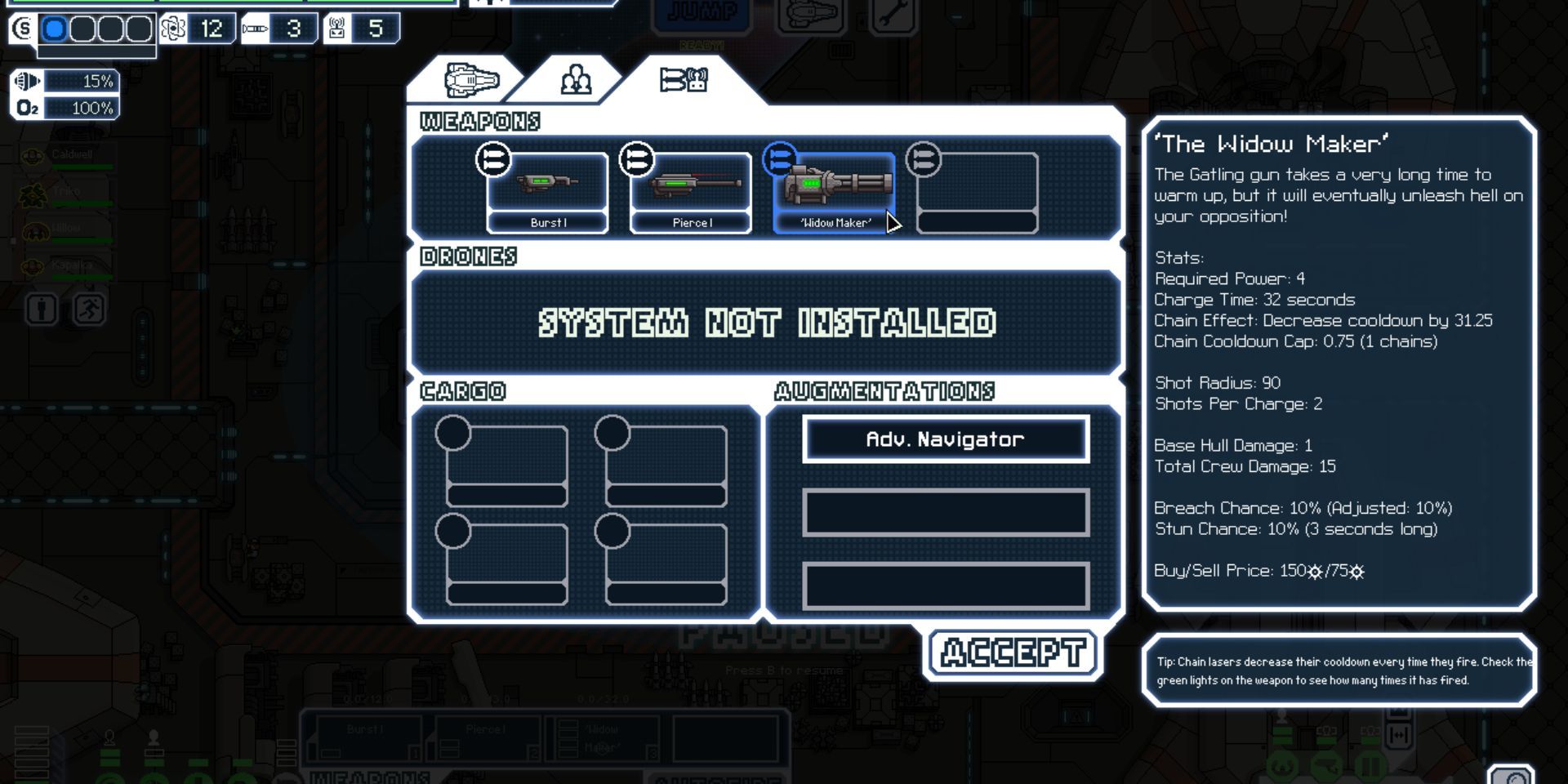 FTL Multiverse: Cómo conseguir la ametralladora Gatling
