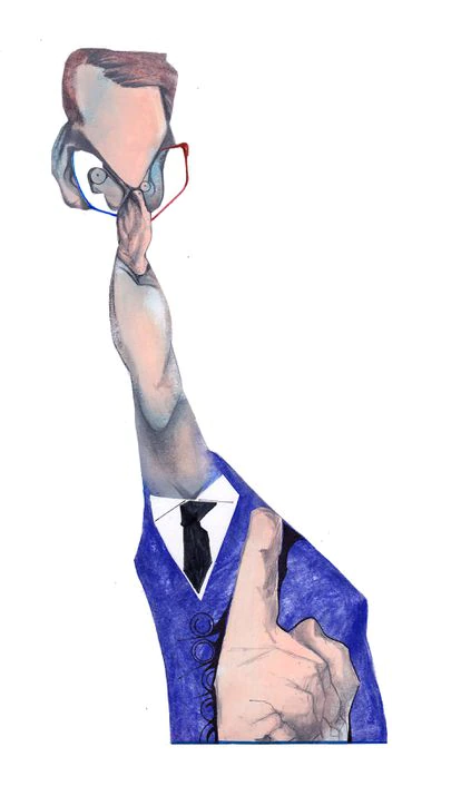 Ilustración Feijoo de Agustín Sciammarella