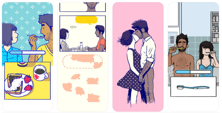 Florence invites you into an interactive graphic novel about finding love (and losing it)