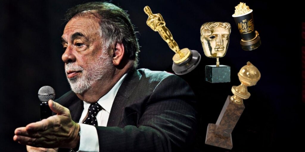 Francis Ford Coppola cree que hay demasiadas entregas de premios
