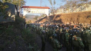 Fuerzas armadas recuperaron Aguililla, bastión del CJNG