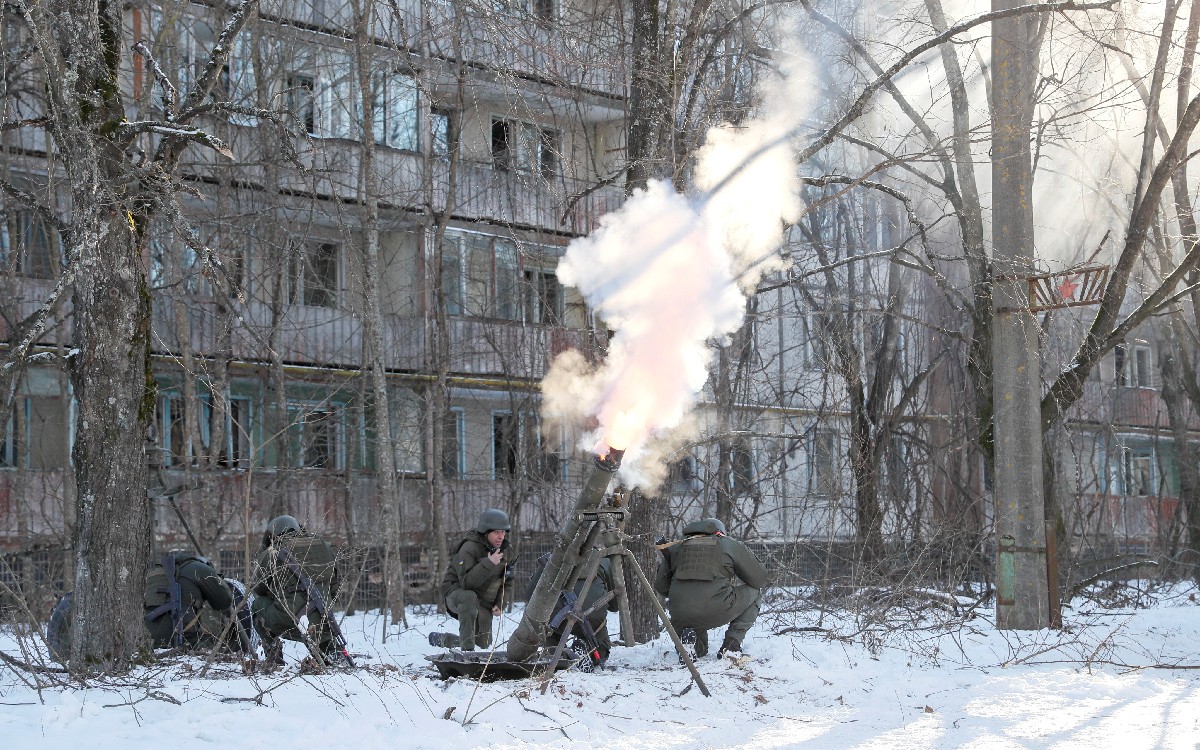 Fuerzas rusas toman la central eléctrica de Chernobyl