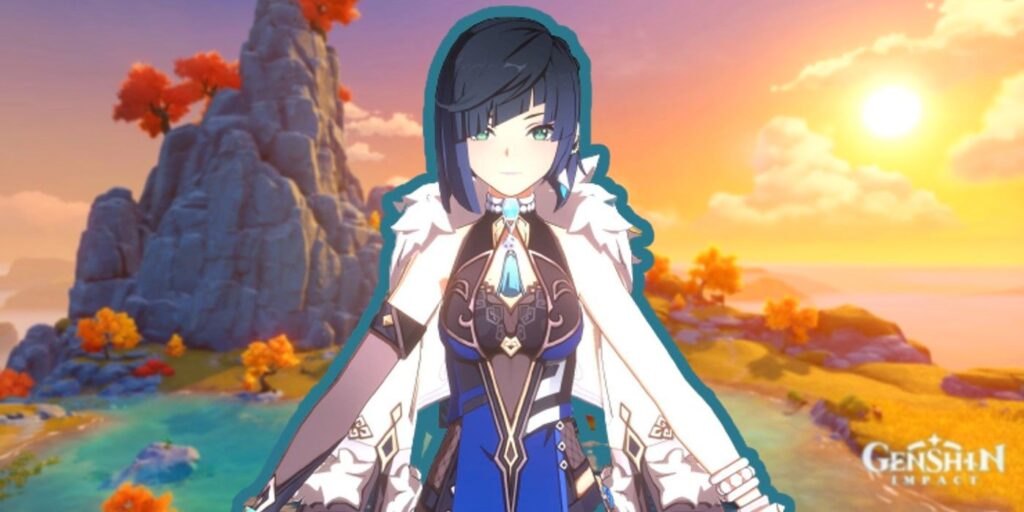 Genshin Impact Leak muestra el modelo de personaje en el juego de Yelan