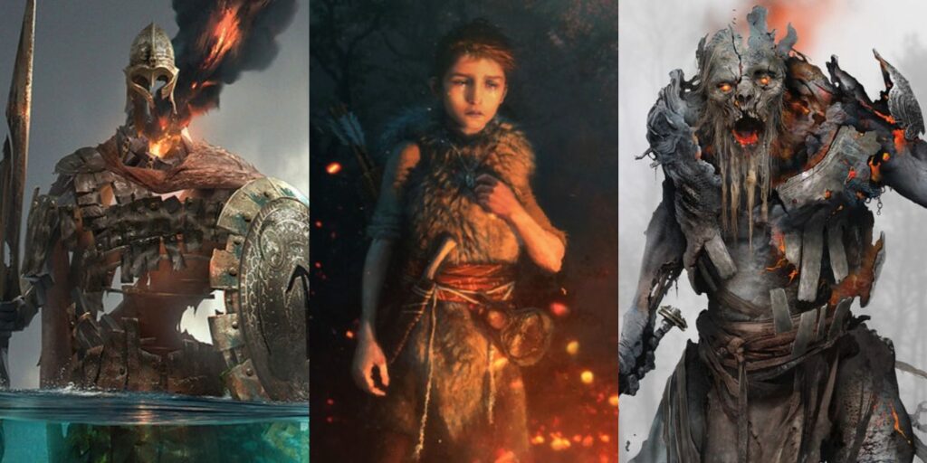 God Of War: 10 mejores piezas de arte conceptual