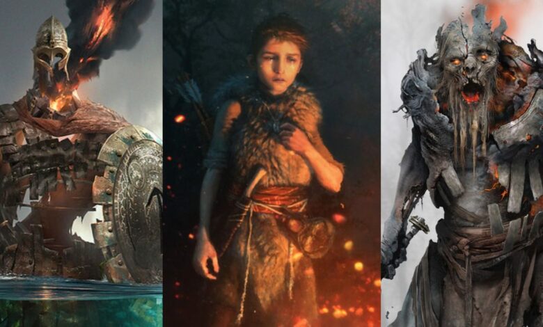 God Of War: 10 mejores piezas de arte conceptual