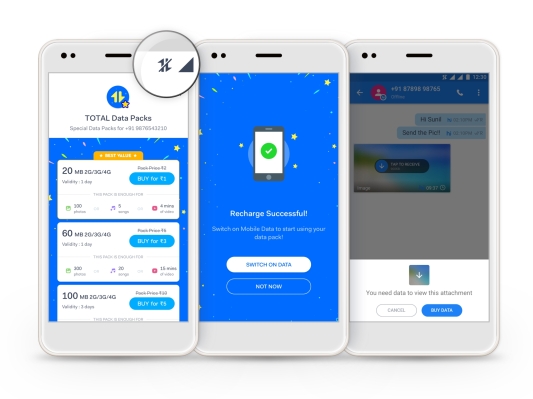 Hike desagrega su aplicación de mensajería para llegar a la próxima ola de usuarios de teléfonos inteligentes de la India