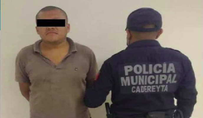 Intenta abusar sexualmente de una joven, lo detiene policía del municipio de Cadereyta