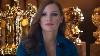 Jessica Chastain dice que la temporada de premios es un lugar más feliz sin Weinstein