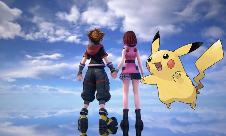 Kingdom Hearts 3 Pokémon Mod le da a Sora su propio Pikachu
