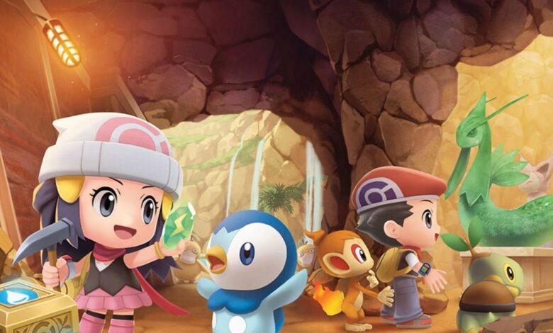 La actualización Pokémon BDSP mejora Union Room y Colosseum Battles