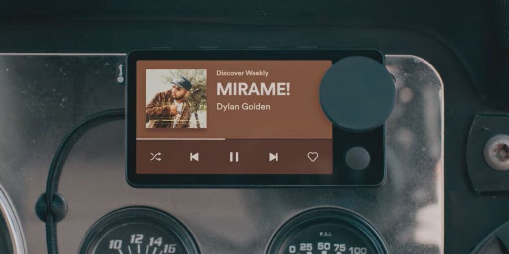 La cosa del automóvil de Spotify finalmente está aquí, pero es más cara de lo anunciado