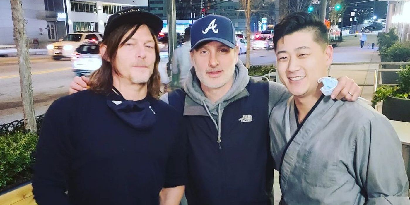 La estrella de la temporada 11 de Walking Dead, Norman Reedus, fue vista con Andrew Lincoln
